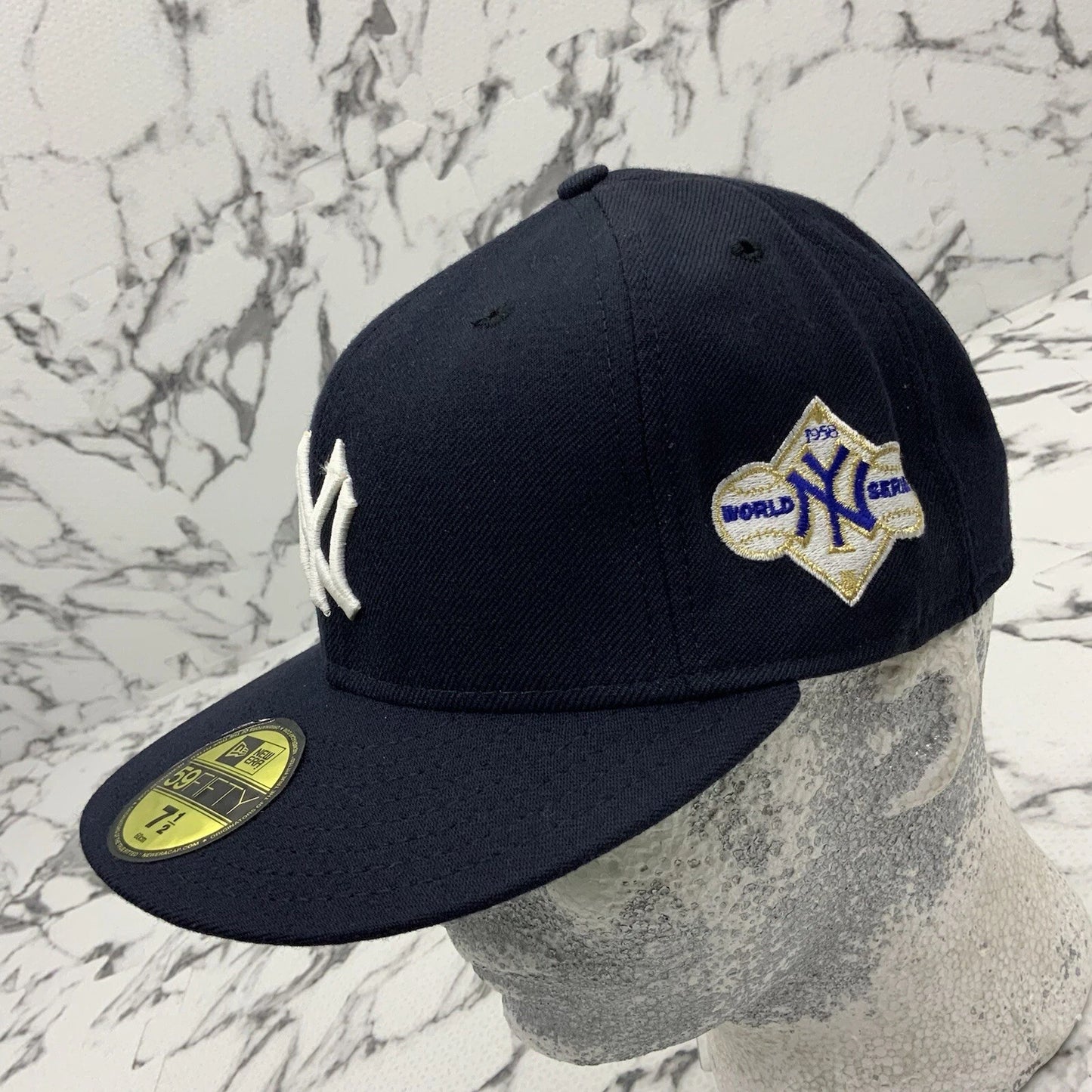 Men's New Era Cap Navy 1958 World Series NY Yankees 59FIFTY Limited Edition