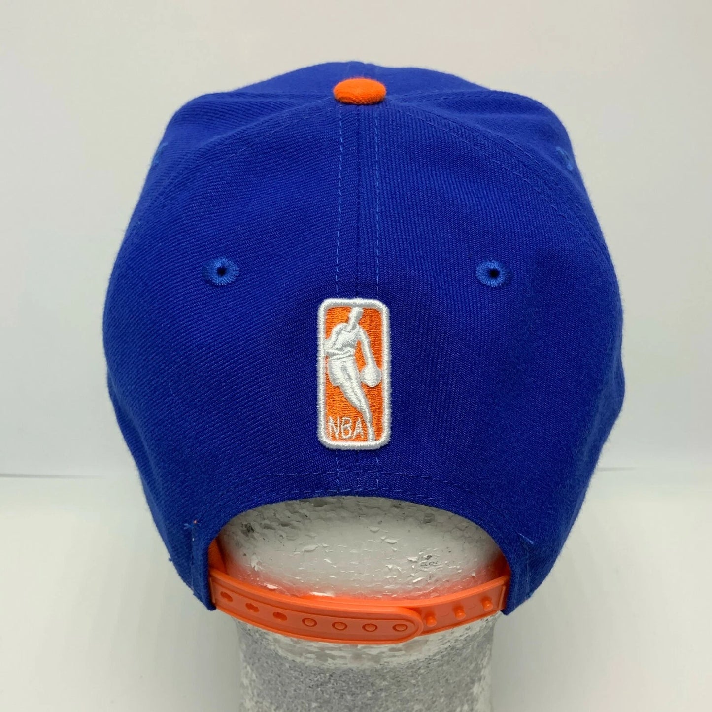New Era Cap NBA NY Knicks Royal Blue Orange 59FIFTY Snapback Hat