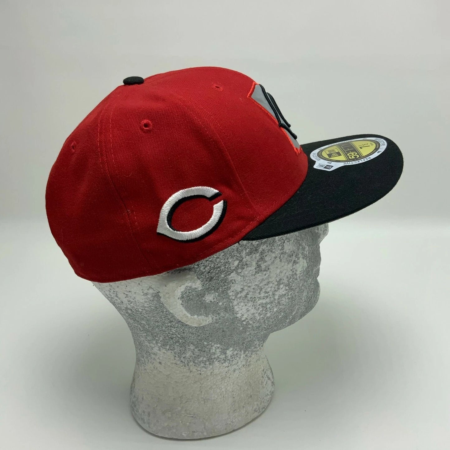 New Era Cap MLB Cincinnati Reds Red Black 59FIFTY Hat