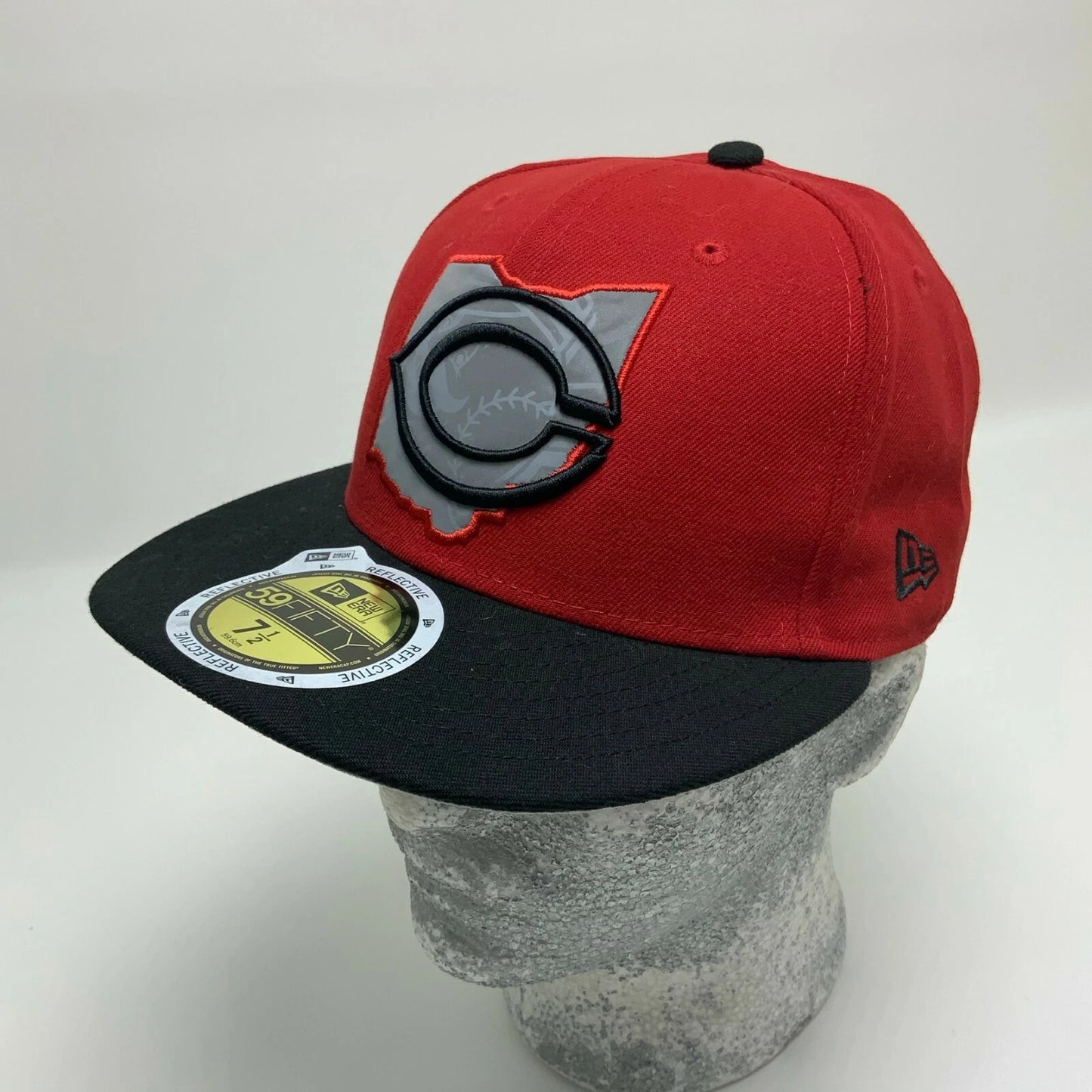 New Era Cap MLB Cincinnati Reds Red Black 59FIFTY Hat