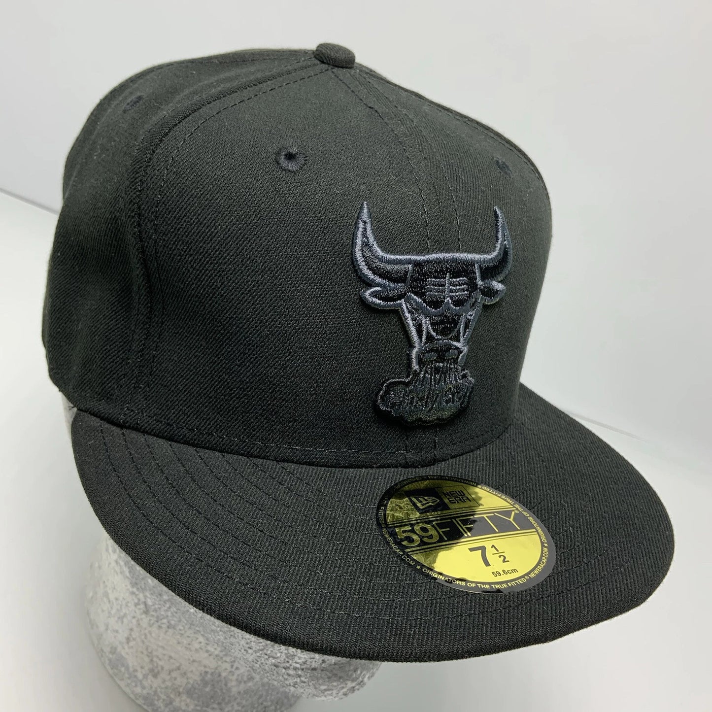 New Era Cap NBA Chicago Bulls Black | Grey 59FIFTY Hat