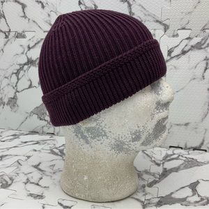 Men's Kangol Squad Fully Finished Pull On Plum Casual Beanies NWT