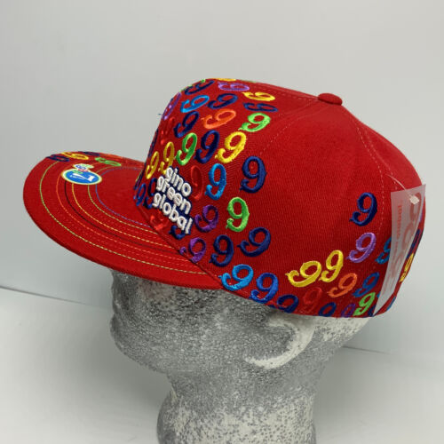 Gino Green Global Red Multicolor 59FIFTY Hat