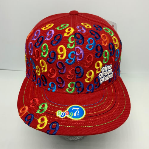 Gino Green Global Red Multicolor 59FIFTY Hat