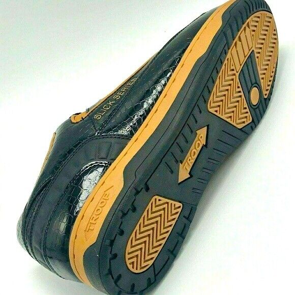 Men's Troop Slick Black Fashion Sneakers
