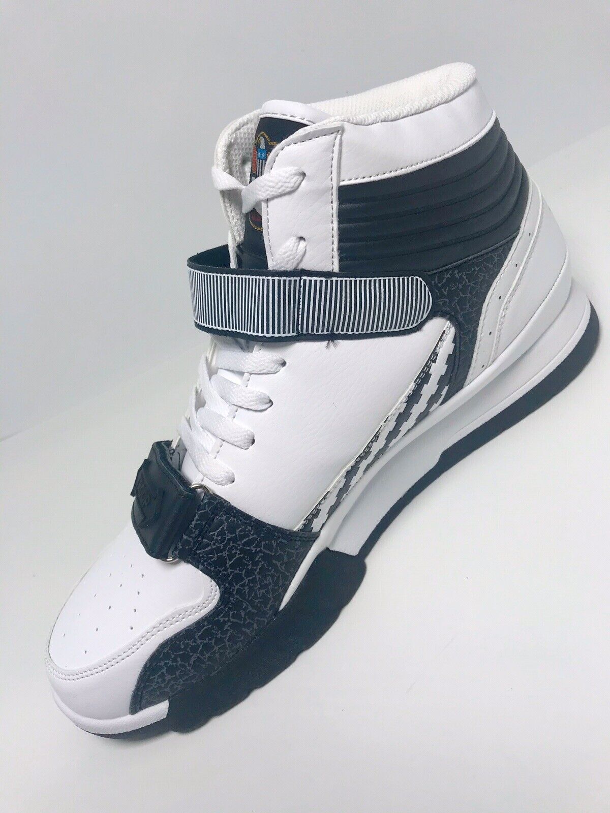 Men's Troop Cobra Mid White | Black Fashion Sneakers