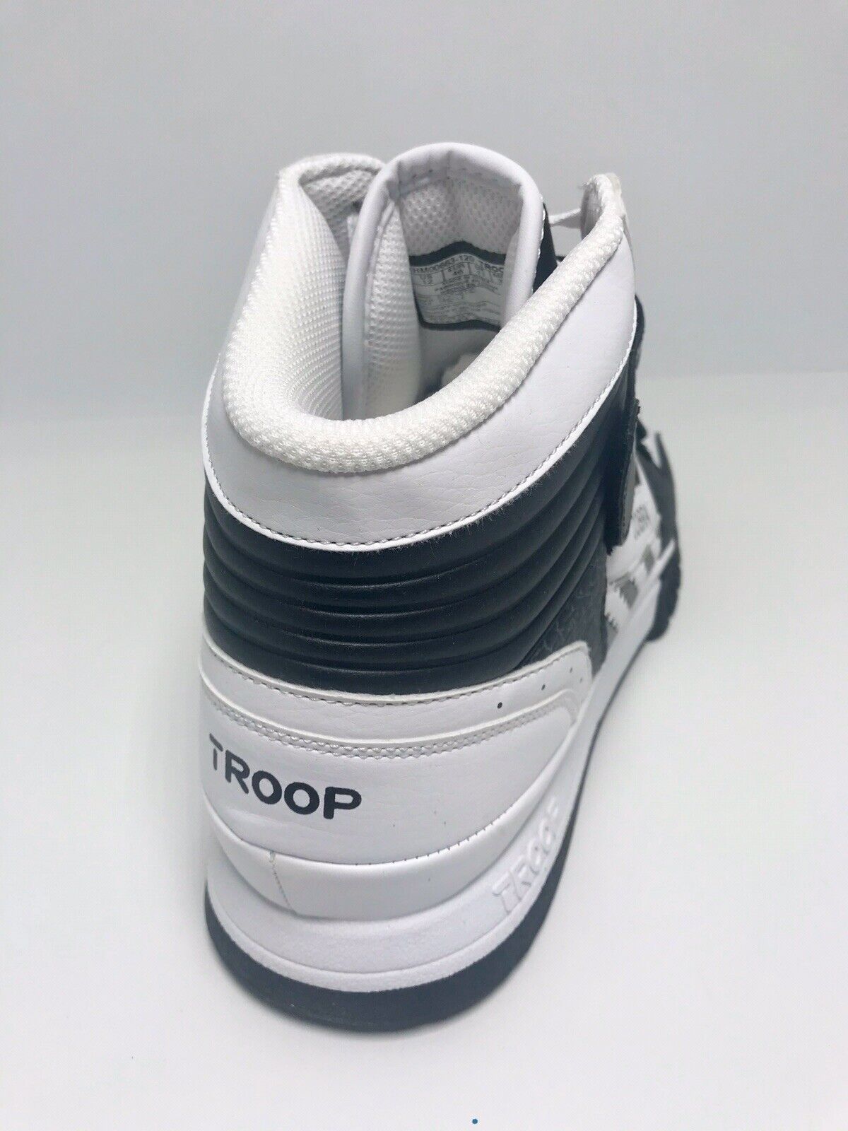Men's Troop Cobra Mid White | Black Fashion Sneakers
