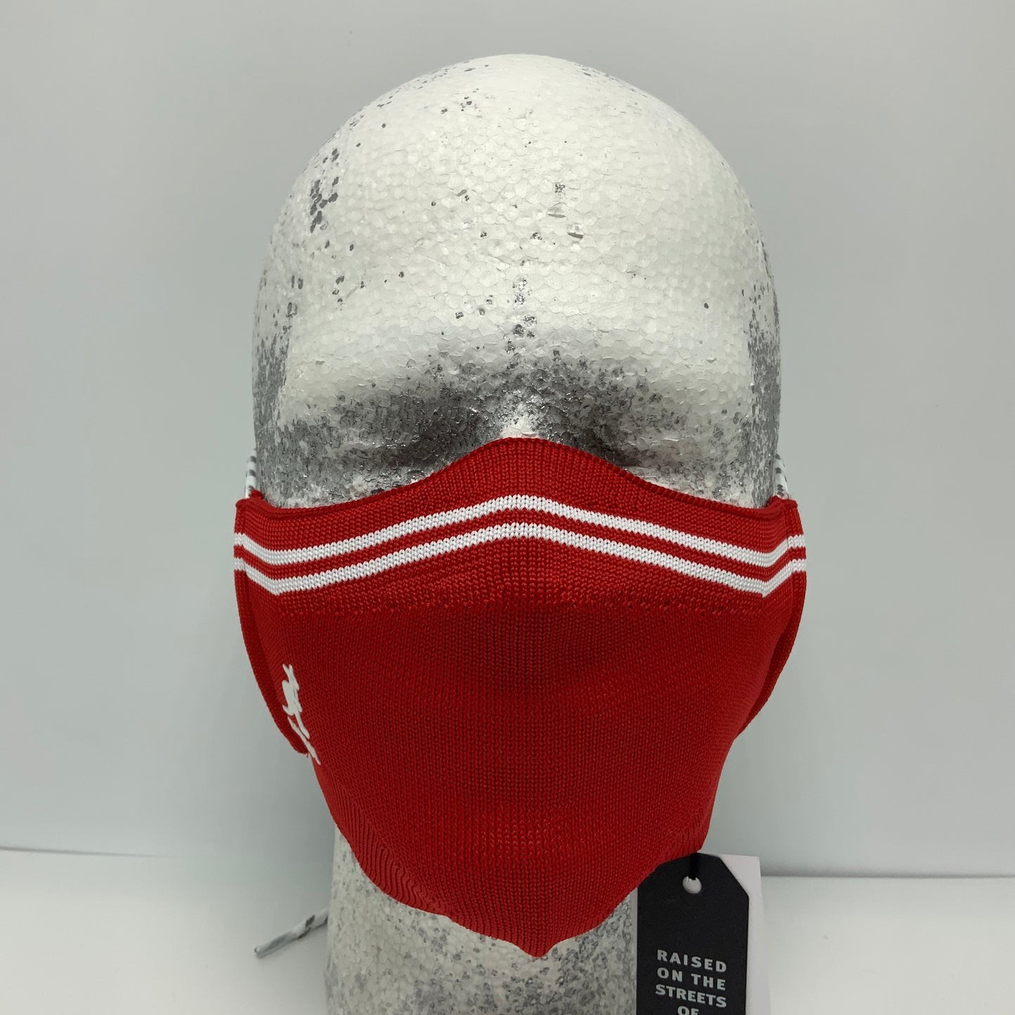 Men's Kangol Red | White Face Mask NWT