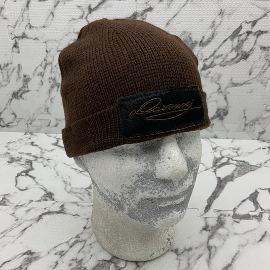 Men's Davoucci Brown | Black Pony Hair Casual Beanies NWT