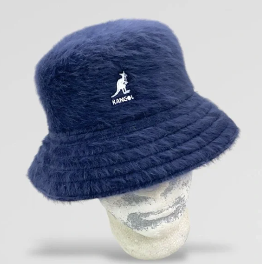 Men's Kangol Navy Lahinch Furgora Bucket Hat NWT &