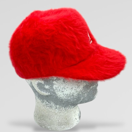 Men’s Kangol Red | White Furgora Links Cap NWT &