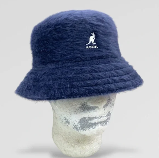 Men's Kangol Navy Lahinch Furgora Bucket Hat NWT &