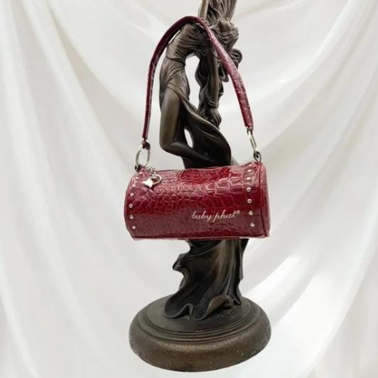 Women’s Baby Phat Burgundy Designer Handbag NWT