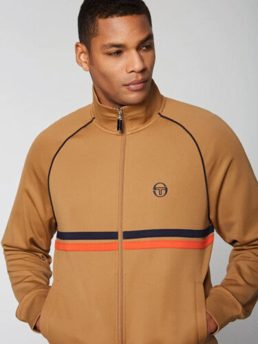 Men's Sergio Tacchini Brown | Black | Orange Casual Tracksuit