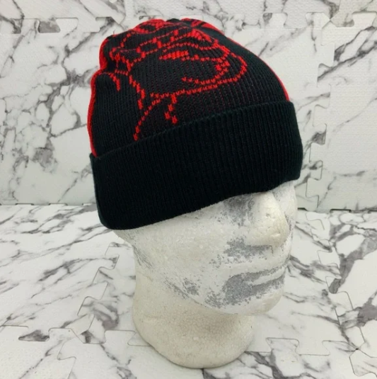 Men's Studio by Southpole Red | Black Cuff Beanies NWT