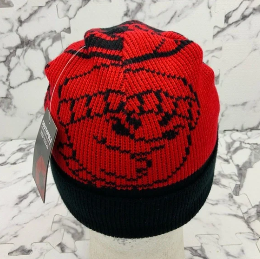 Men's Studio by Southpole Red | Black Cuff Beanies NWT