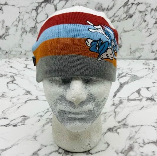 Men's Studio by Southpole Bugs Bunny Grey | White | Sky | Burgundy Beanies NWT