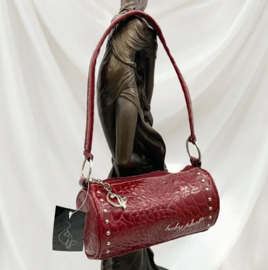 Women’s Baby Phat Burgundy Designer Handbag NWT