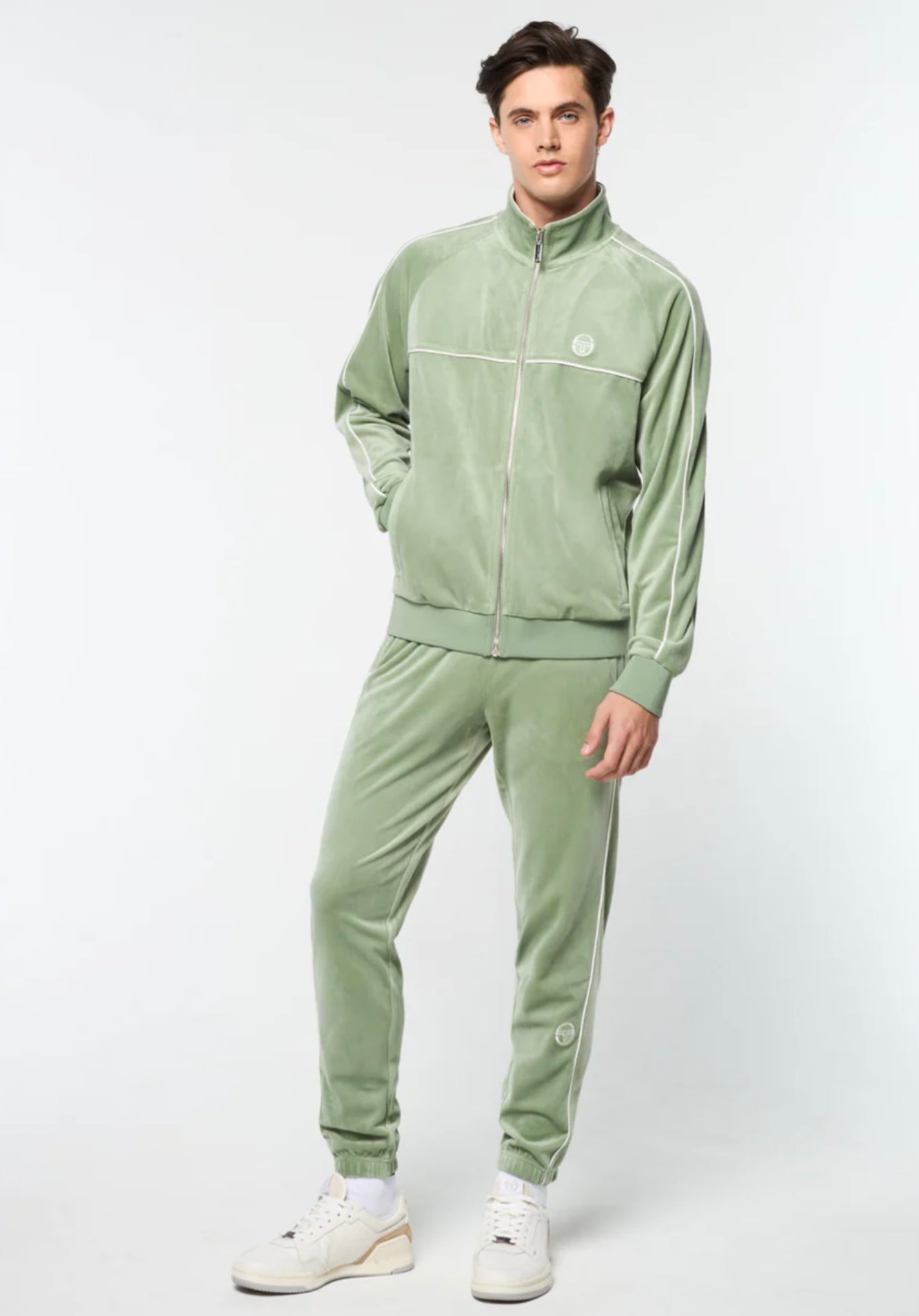 Men's Sergio Tacchini Mint | Gardenia Casual Outfit Set Tracksuit NWT