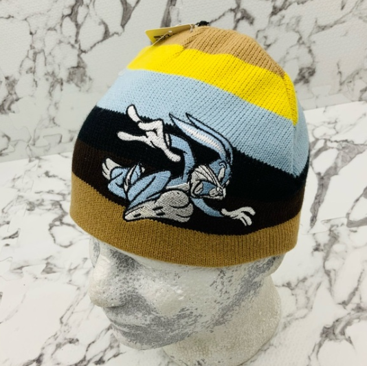 Men's Studio by Southpole Bugs Bunny Wheat | Yellow | Sky | Brown Beanies NWT