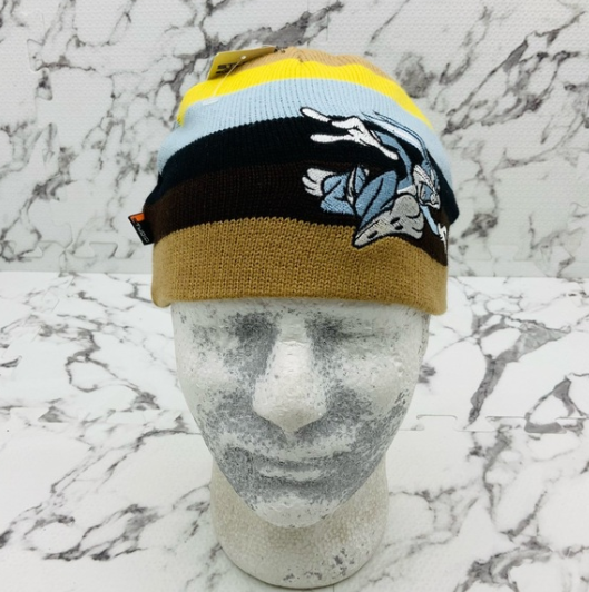 Men's Studio by Southpole Bugs Bunny Wheat | Yellow | Sky | Brown Beanies NWT