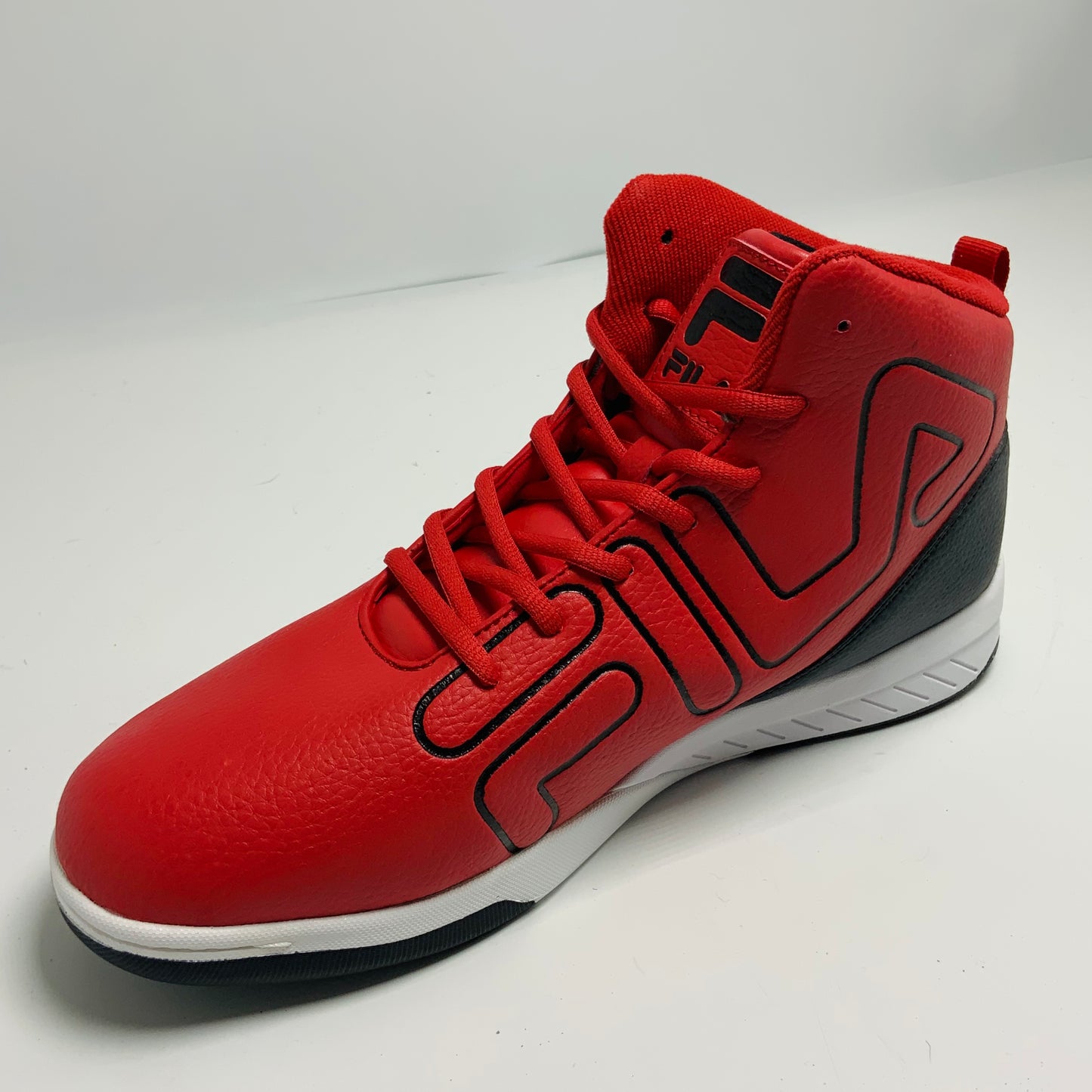 Men's Fila Khronos Red | Black | White Fashion Sneakers NWT