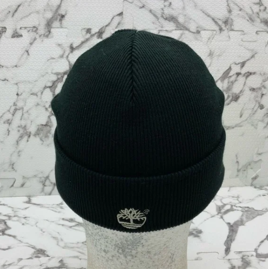 Men’s Timberland Black | White Brim Casual Beanies NWT