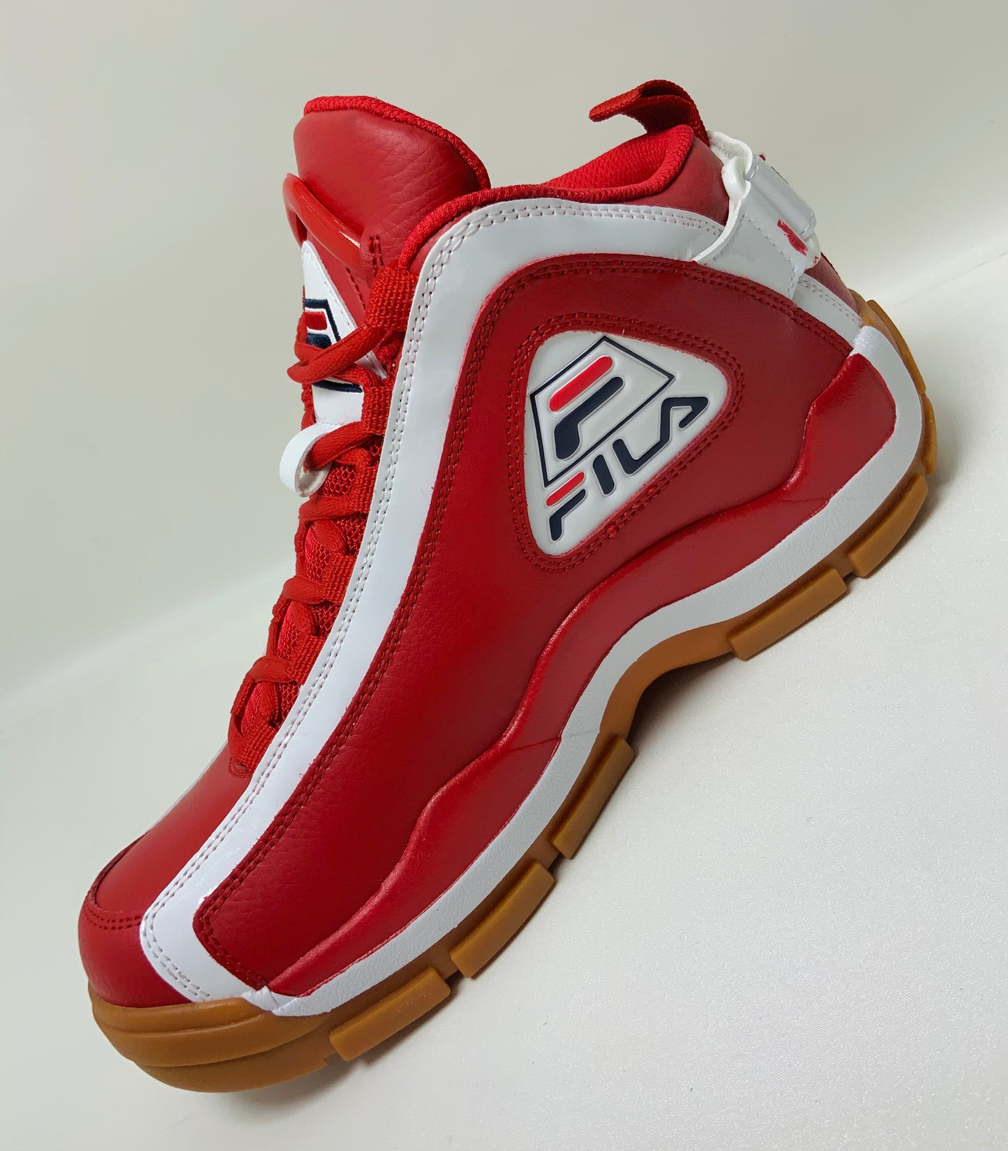 Men’s Fila Grant Hill 2 Red | White | Gum Sneakers NWT