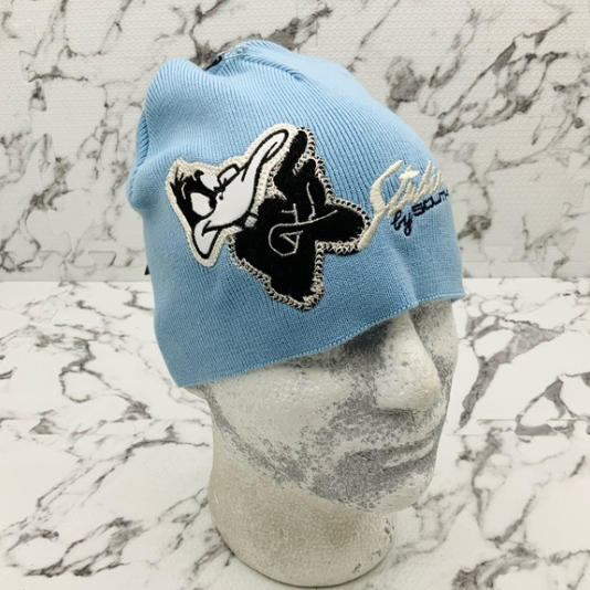 Men's Studio by Southpole Sky Blue | Black | White Duffy Duck Beanies NWT