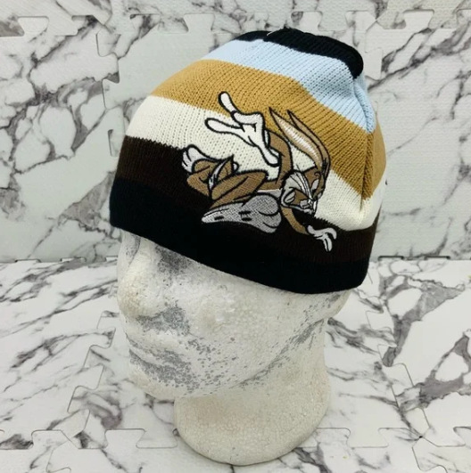 Men's Studio by Southpole Bugs Bunny Black | Wheat | Sky | White Beanies NWT