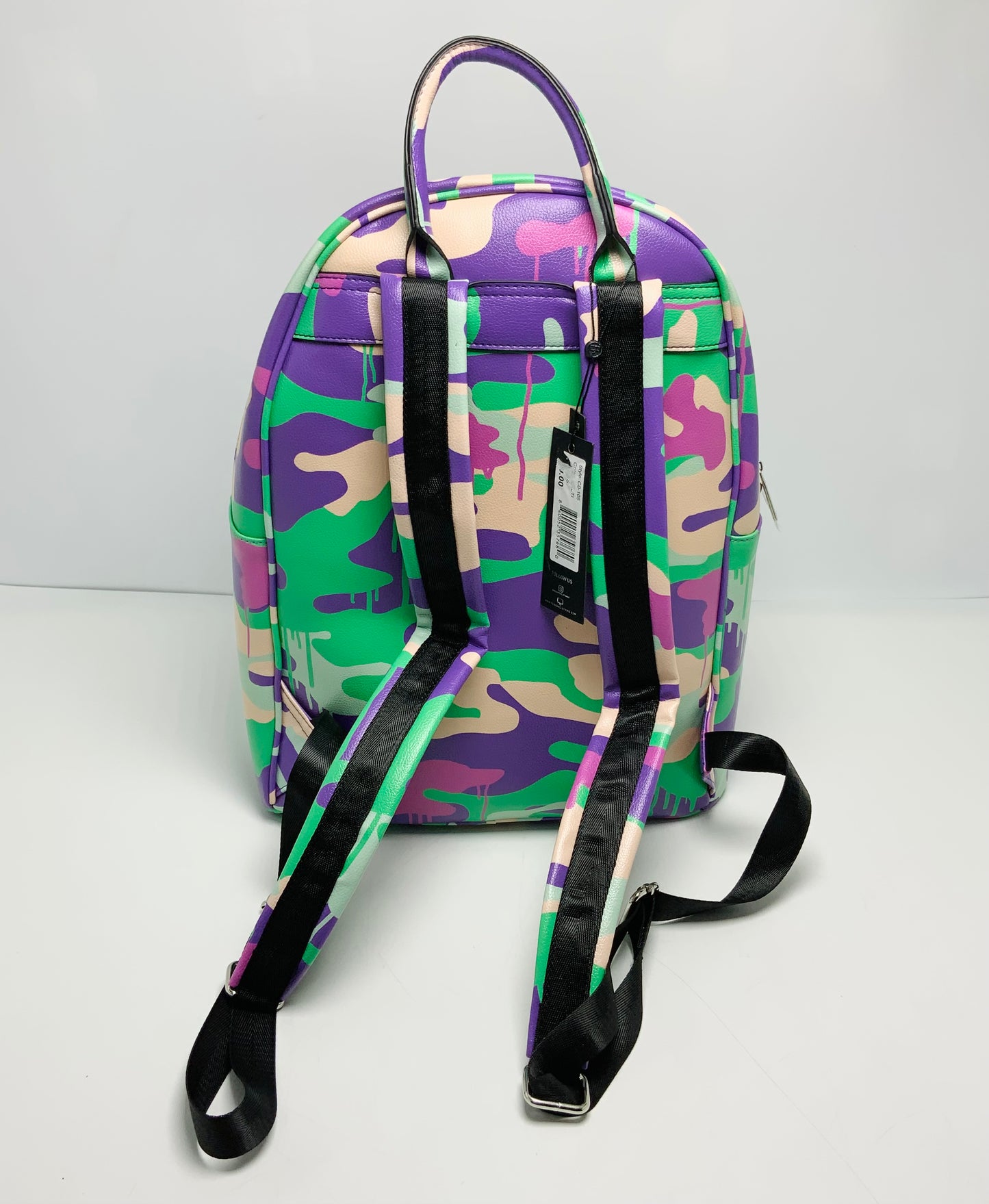 Men’s Reason Ain't A Saint Camo Purple | Pink | Green | Cream Backpacks NWT