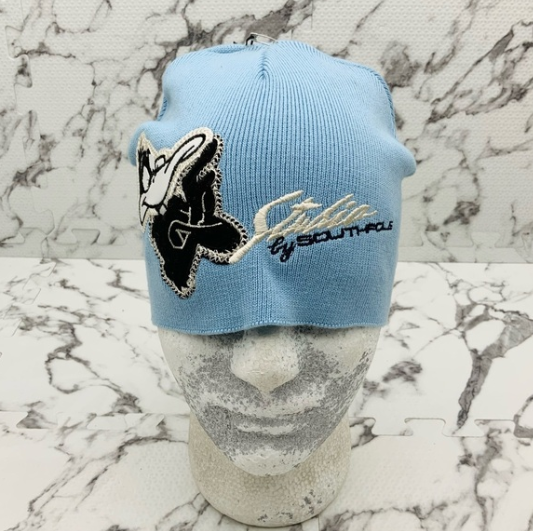 Men's Studio by Southpole Sky Blue | Black | White Duffy Duck Beanies NWT