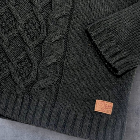 Men's Ecko Charcoal Grey | Black Turtleneck Sweaters NWT