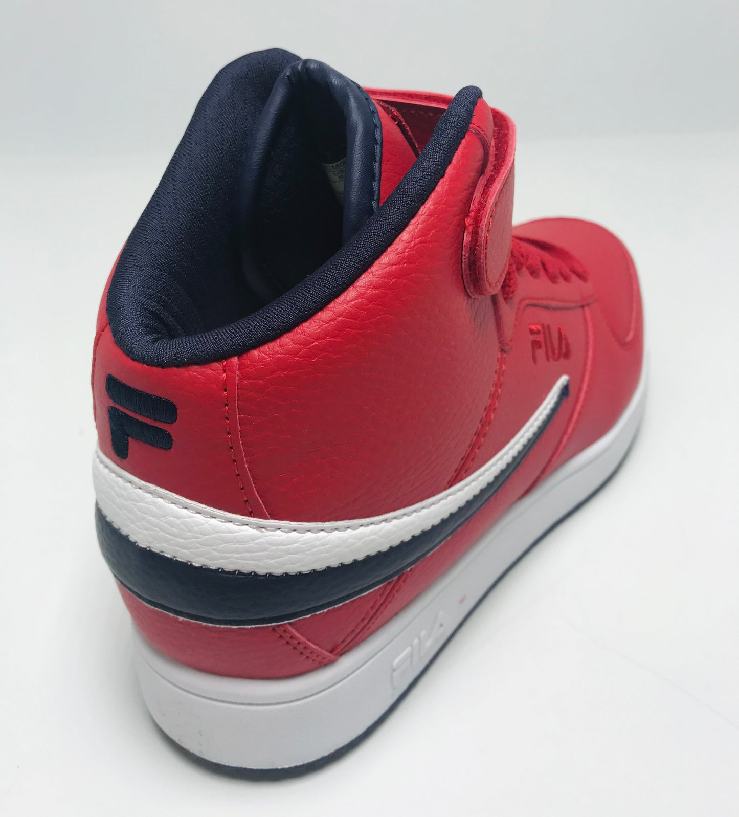 Fila A High Red | Navy | White Casual Sneakers | Men's Shoes  NWT