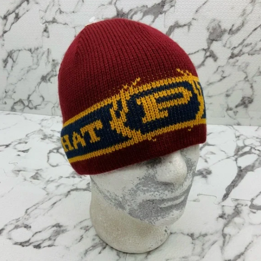 Men's Phat Farm Burgundy | Yellow Casual Beanies NWT