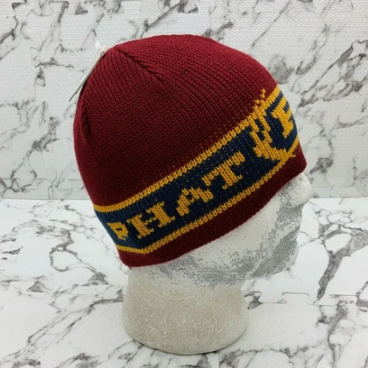 Men's Phat Farm Burgundy | Yellow Casual Beanies NWT