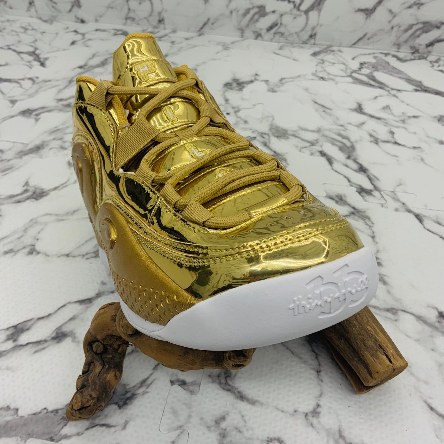 Men’s Fila Grant Hill 3 Metallic Gold | White Sneakers NWT