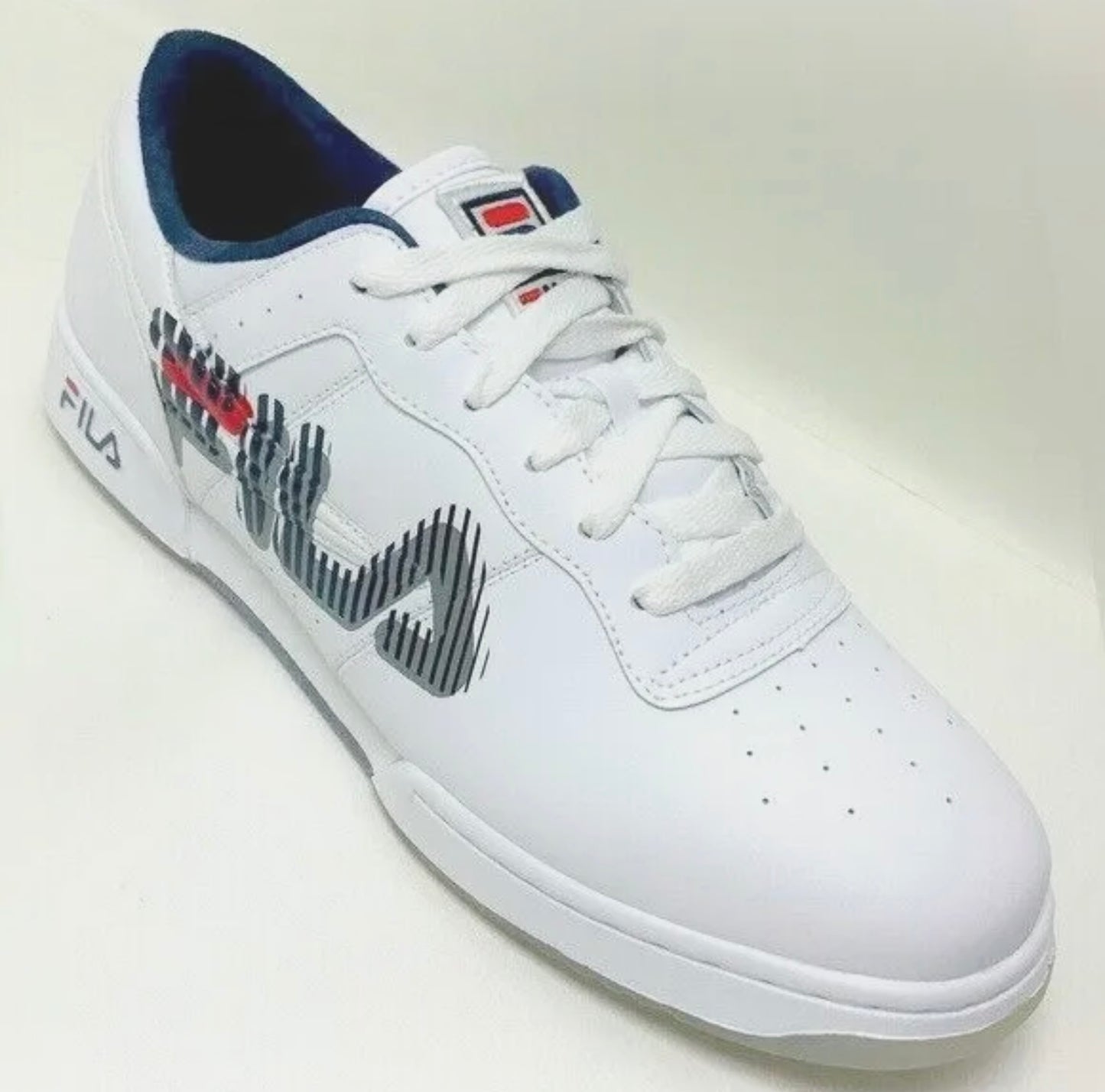 Men’s Fila Original Fitness Graphic White | Navy Sneakers NWT