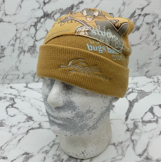 Men's Studio by Southpole Bugs Bunny Wheat Casual Beanies NWT