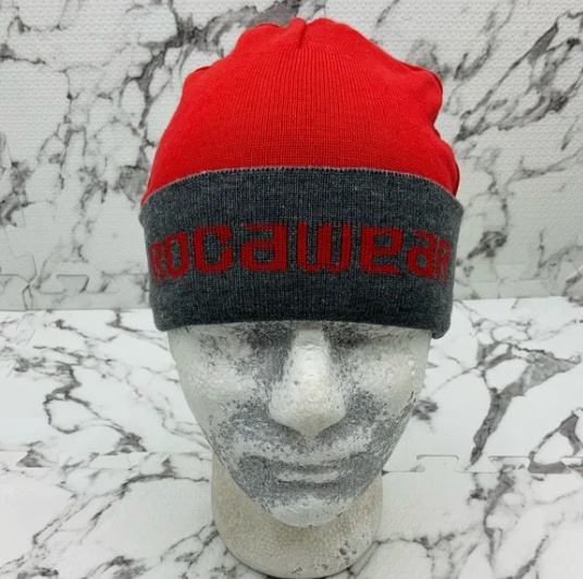 Men's Rocawear Red | Charcoal Grey Casual Beanies