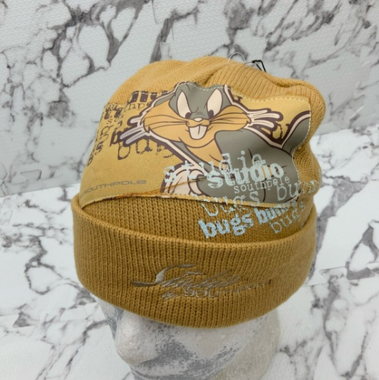 Men's Studio by Southpole Bugs Bunny Wheat Casual Beanies NWT