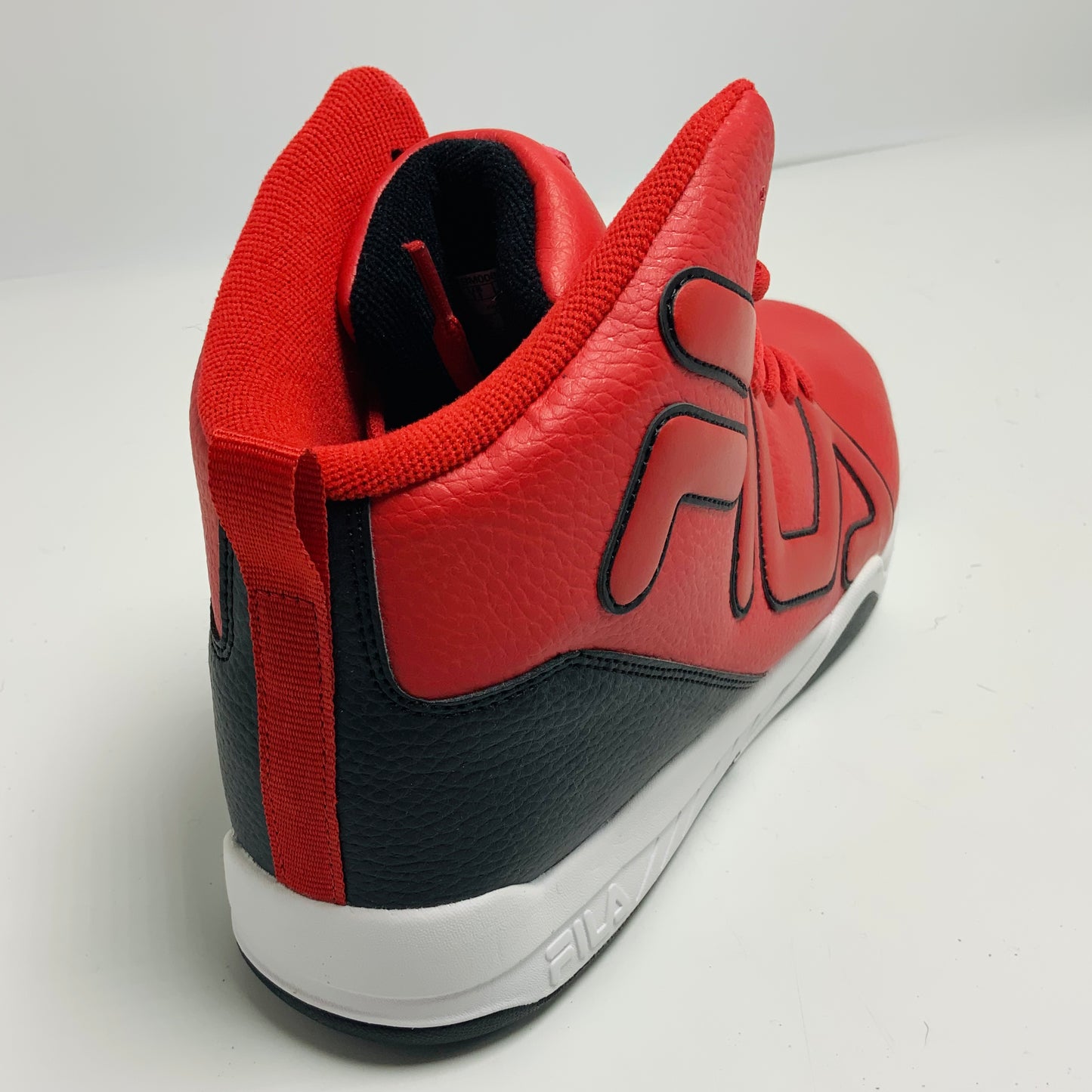 Men's Fila Khronos Red | Black | White Fashion Sneakers NWT