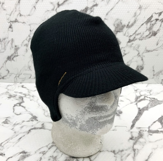 Men’s Timberland Black Earlap Brim Casual Beanies NWT