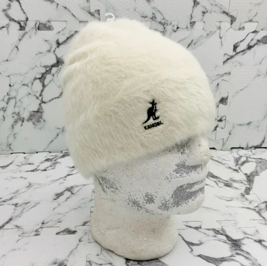 Men’s Kangol Vintage White Furgora Casual Beanie NWT