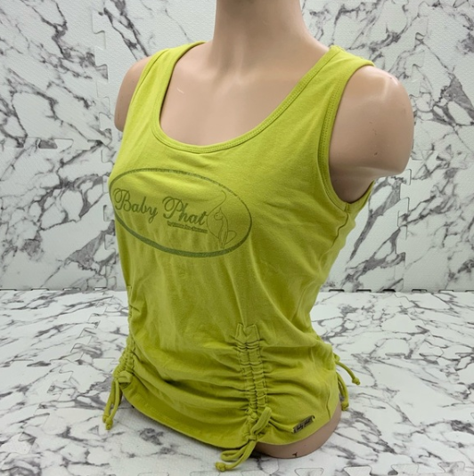 Women's Baby Phat Lime Green Tank Top NWT