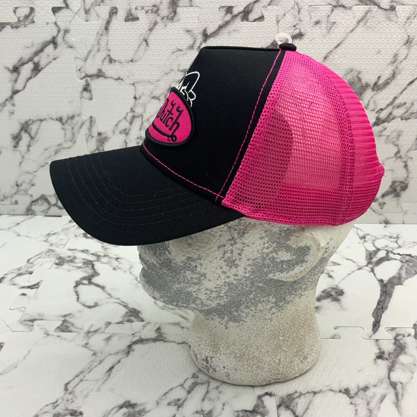 VonDutch Hot Pink | Black Fashion Trucker Hat NWT