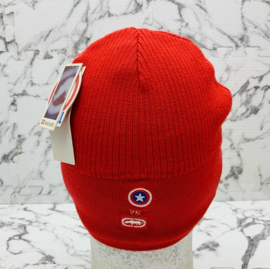 Men's Ecko Unlimited Red Captain America Beanies NWT