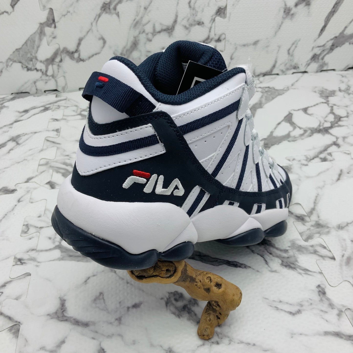 Men’s Fila StackHouse Spahgetti Navy | White Sneakers NWT