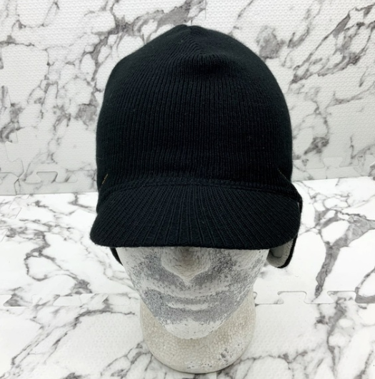 Men’s Timberland Black Earlap Brim Casual Beanies NWT