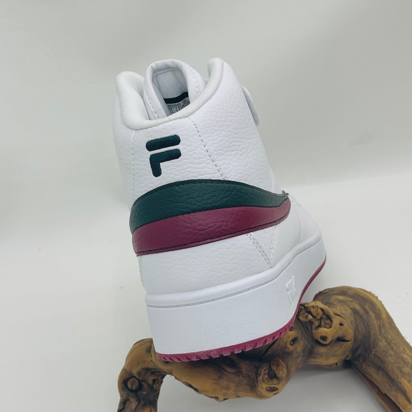 Men’s Fila A High White | Green | Red Sneakers NWT